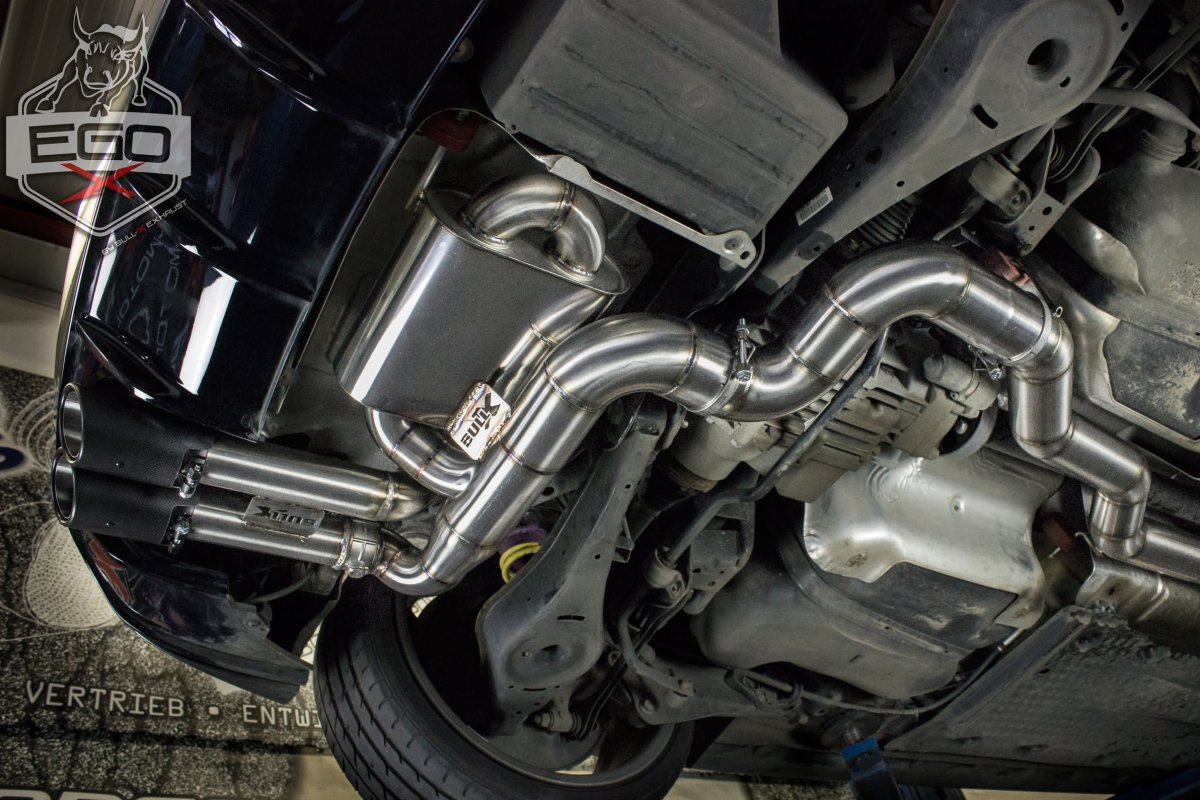 EGO-X Abgasanlage 3,5" für Audi S3 8P